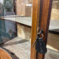 Edwardian Mahogany Serpentine Fronted Display Cabinetz