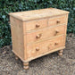 Vintage Pine 19th Century Victorian Chest Of Drawers