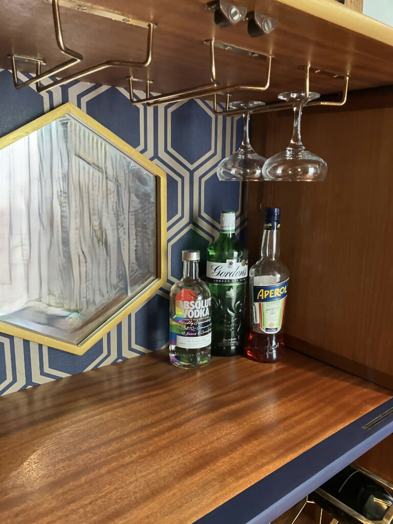 Nathan Squares Cocktail Cabinet