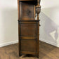 Vintage Old Charm Style Oak Court Cupboard