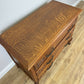 Chest of Drawers Vintage French Louis Oak 3 Drawers Carved Cabinet LOT 6253