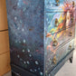 “Rainbow Mermaid” Vintage 4 Drawer Chest