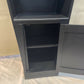 Bespoke Black Coffn Free Standing Display Unit