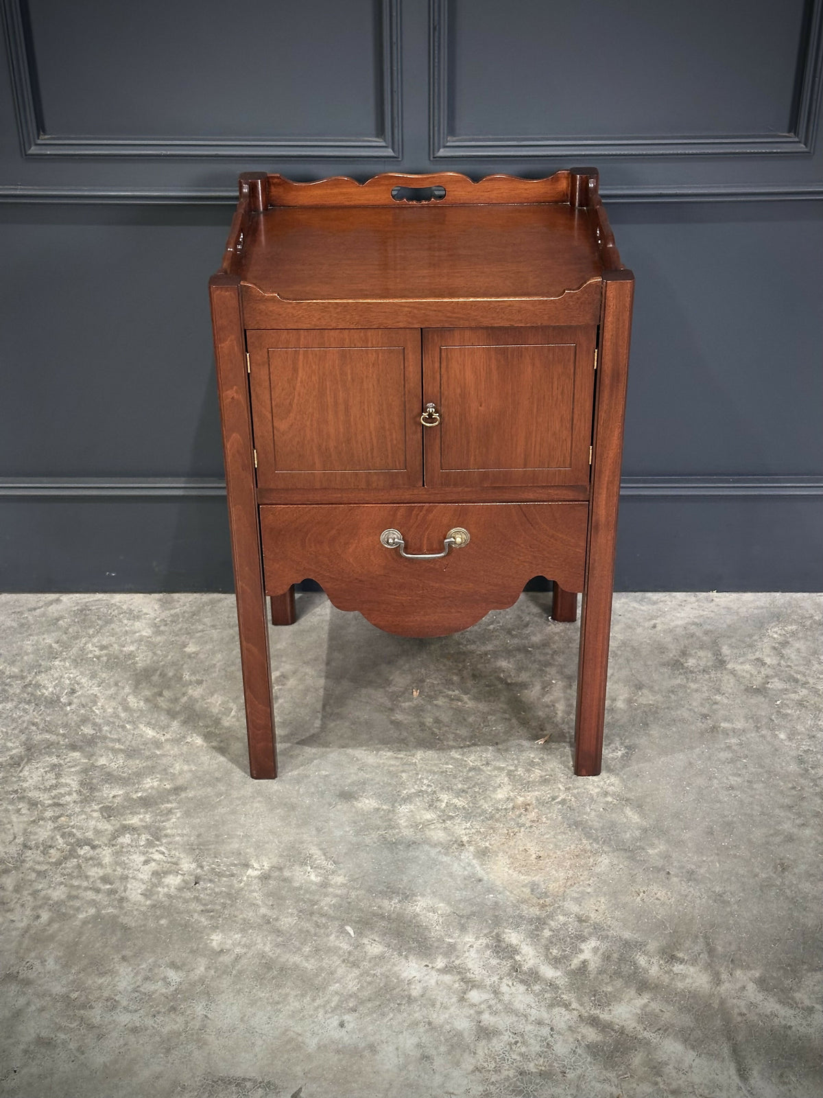 Pair Of Mahogany Bedside Tables