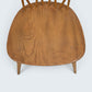 Set of 6 Vintage Ercol Candlestick Dining Chairs Blonde Elm Mid Century Retro