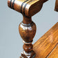 Antique Golden Oak Monks Bench
