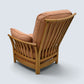 Ercol Piccola Easy Chair Light Orange Upholstery Light Finish FREE UK Delivery*