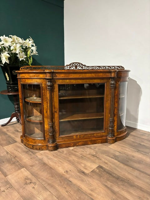 Antique Walnut Credenza