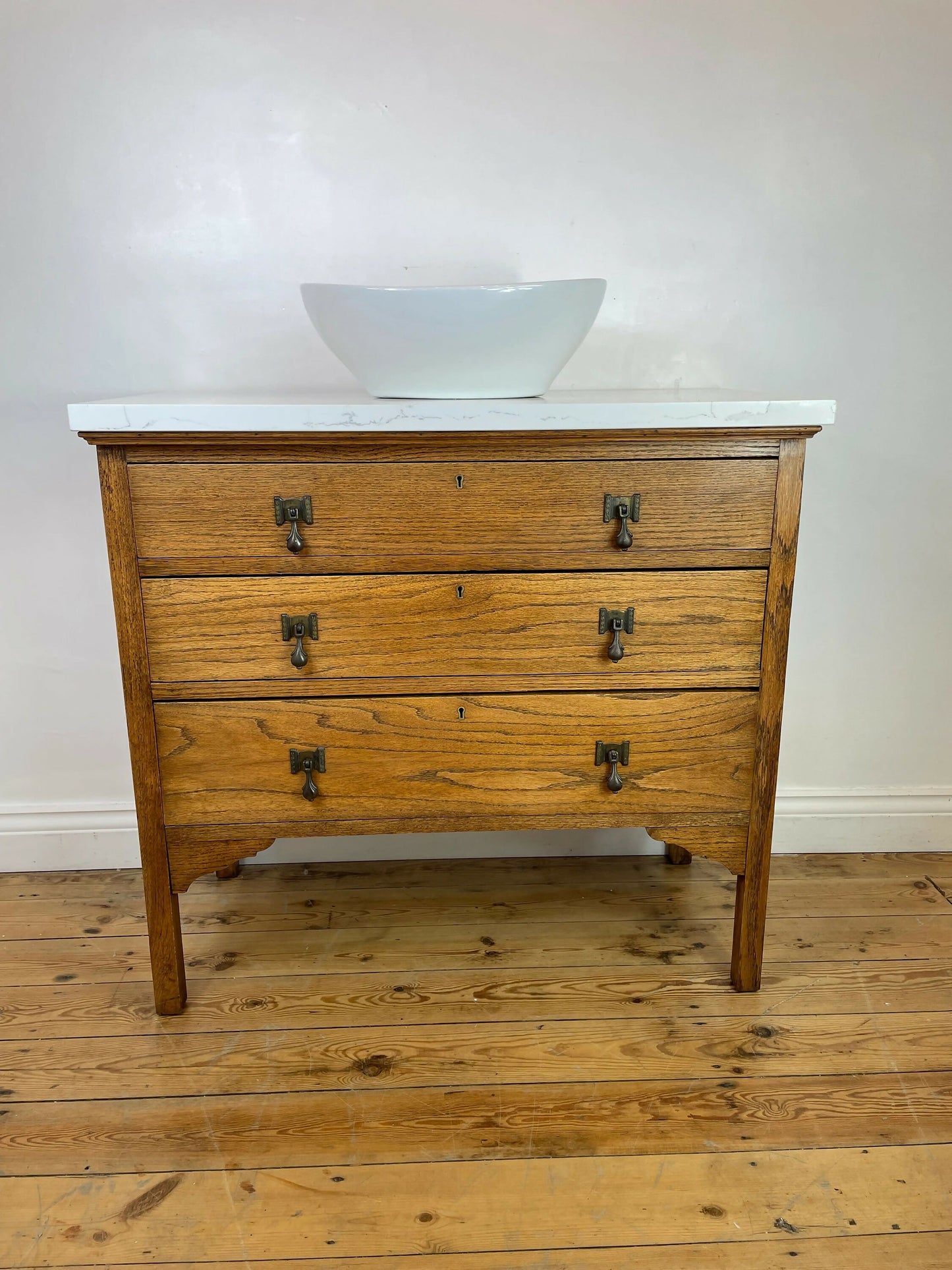 Vintage Vanity Unit Made to Order Vanity Unit Custom Made Bathroom Furniture Antique Vintage Bathroom Washstand Basin Unit