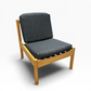 Vintage mid century Ercol Modular 747 lounge chair