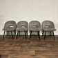 Four Contemporary Upholstered Dining Chairs