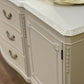 Stunning Large Mahogany Sideboard Fusion Paint Cathedral Taupe