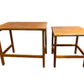 Mid century Danish nest of tables - side tables