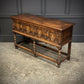 Antique Oak Carved Sideboard