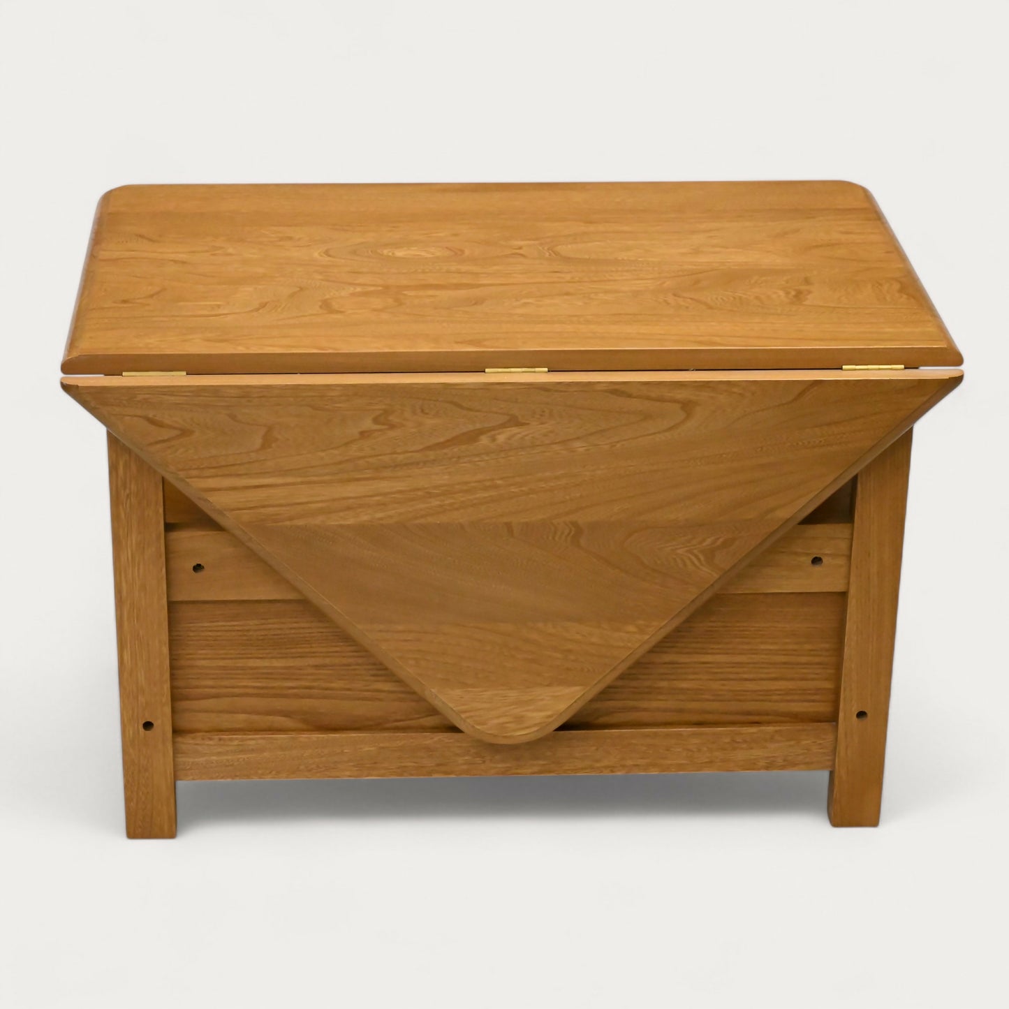 Ercol Corner TV Stand Video Cabinet Corner Flap Light Finish FREE UK Delivery. SBR10565/1006E