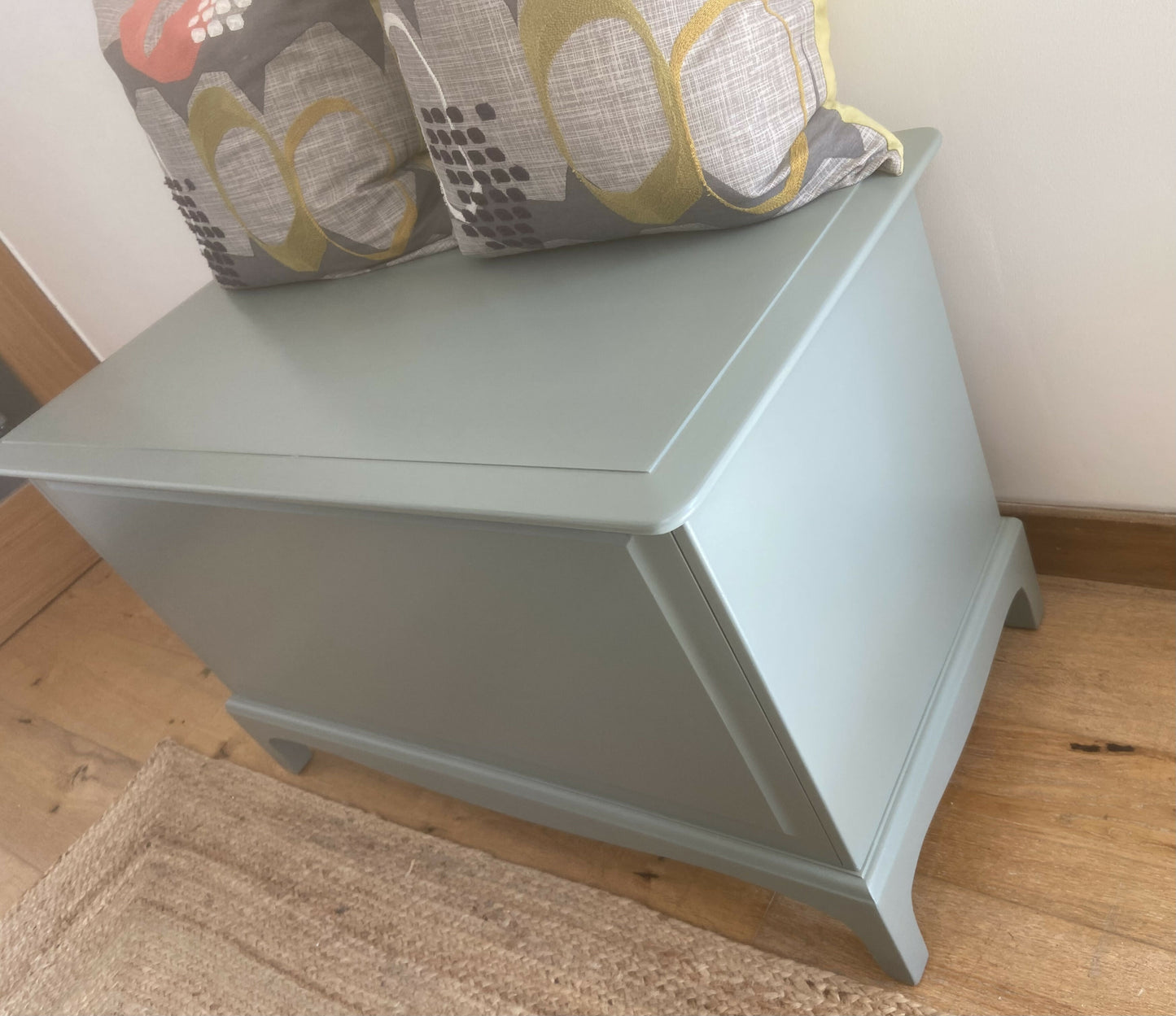Stag green blanket box
