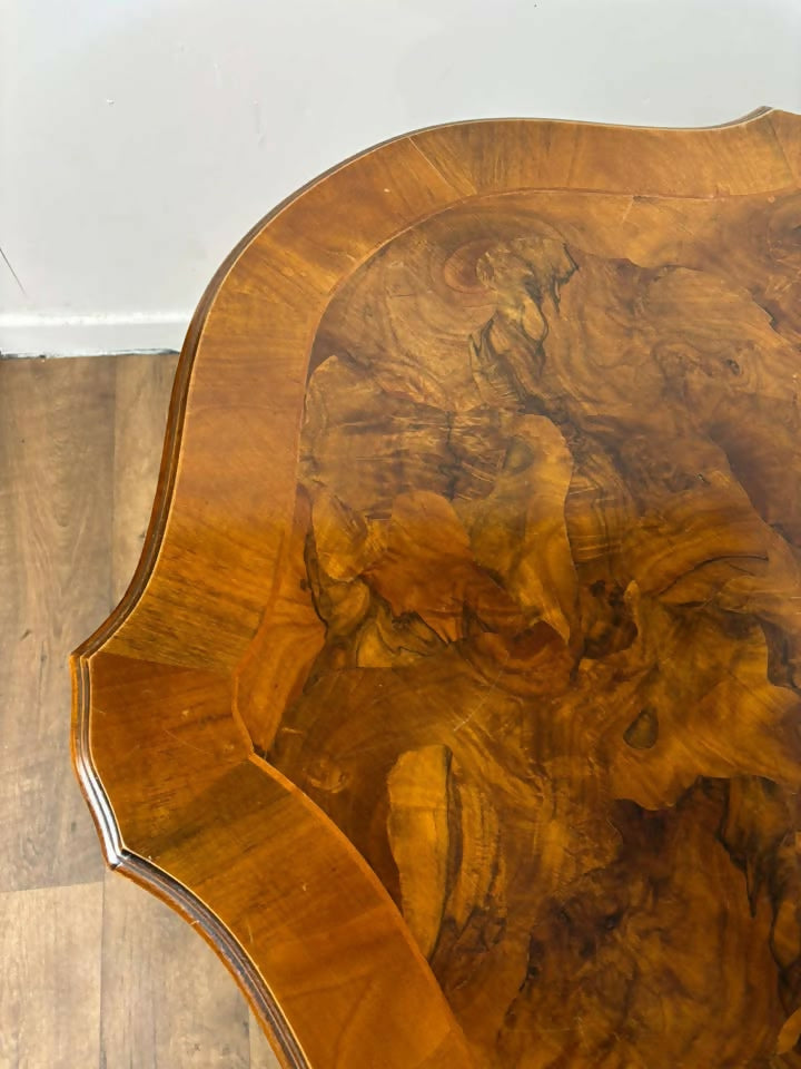 Italian Style Reproduction Walnut Dining Table