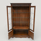 Old Charm Display Cabinet With Cupboard 3 Shelves Tudor Brown FREE UK Delivery*. SBR11110/2910E