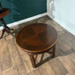Reproduction Mahogany Circular Coffee Tableb