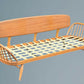 Mid Century Ercol Studio Couch Day Bed Sofa Blonde