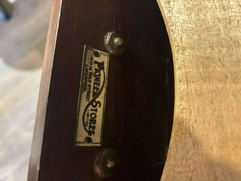 Edwardian Mahogany Music Chestc
