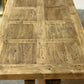 Deep French Oak Farmhouse Dining Table lovely top
