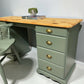Solid pine desk & chair , cottage style , home office