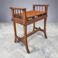 Arts and Crafts period adjustable stool