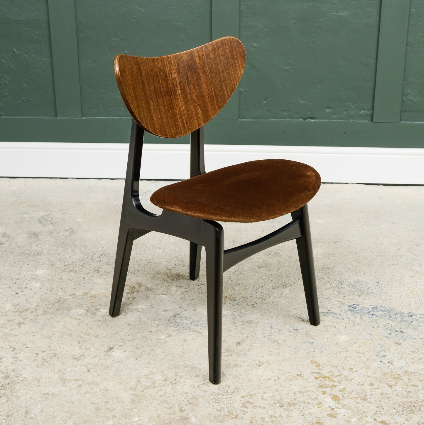 4 x G Plan Librenza Butterfly Back Dining Chairs - Tola Wood - E Gomme - 1960s