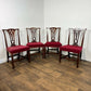 Vintage Set of Four Georgian Style Mahogany Dining Chairs