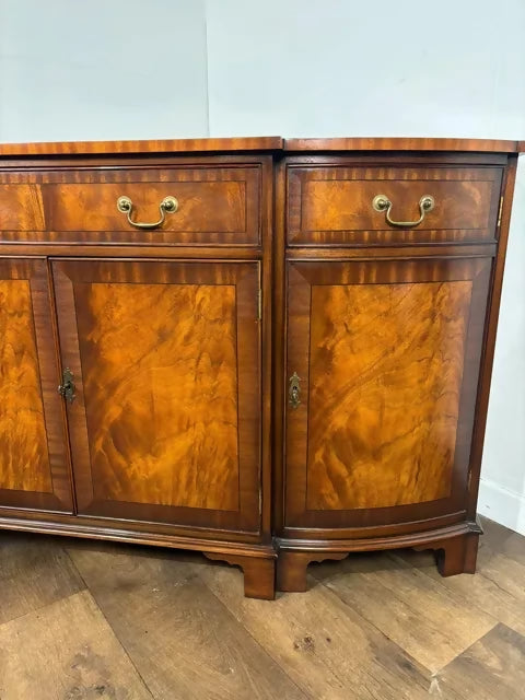 Bevan & Funnell Mahogany Regency Style Breakfront Sideboard