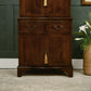 Regency Georgian Style Drinks Cocktail Cabinet - Chest on Chest - Mahogany