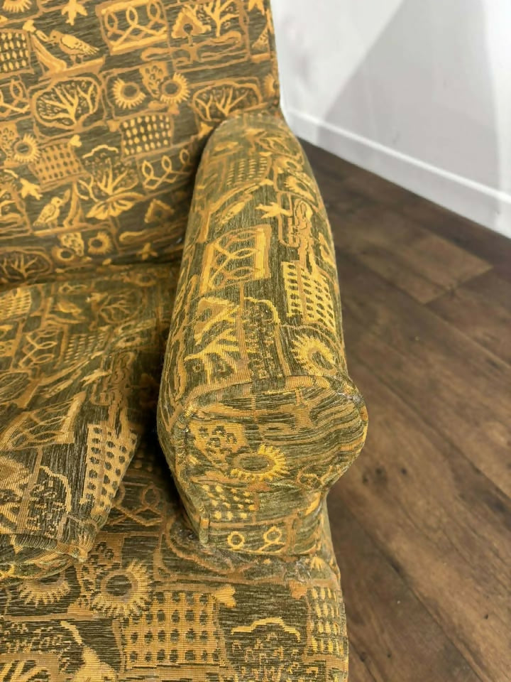 Antique Style Green armchair