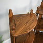 A Pair Ercol Windsor Wall Hanging Corner Units Hanging Shelves in Golden Dawn
