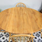Four Ercol Windsor 370 Dining Chairs with n Elm Ercol Drop Leaf Dining Table