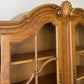 Bookcase Vintage French Louis XVI Oak Display Cabinet Carved Sideboard LOT 6283