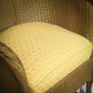 Lloyd Loom Lusty Woven Chair 1950s with Rare Sprung Seat