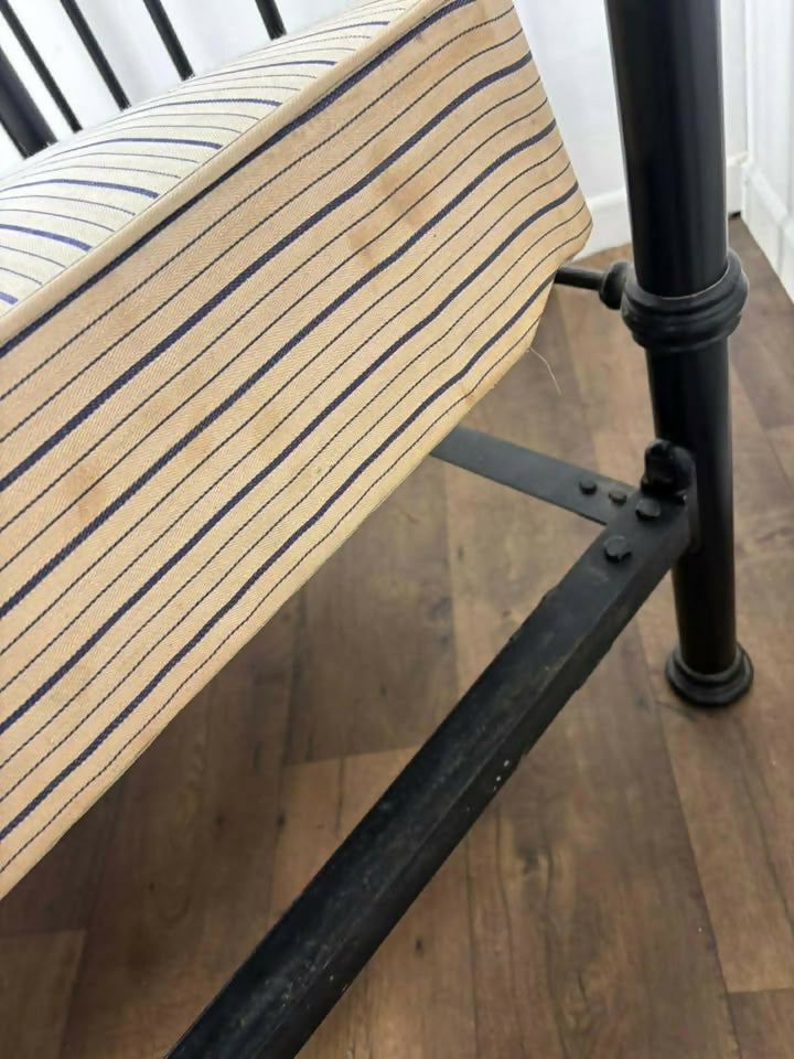 Reproduction Victorian Style Brass & iron Single Bed