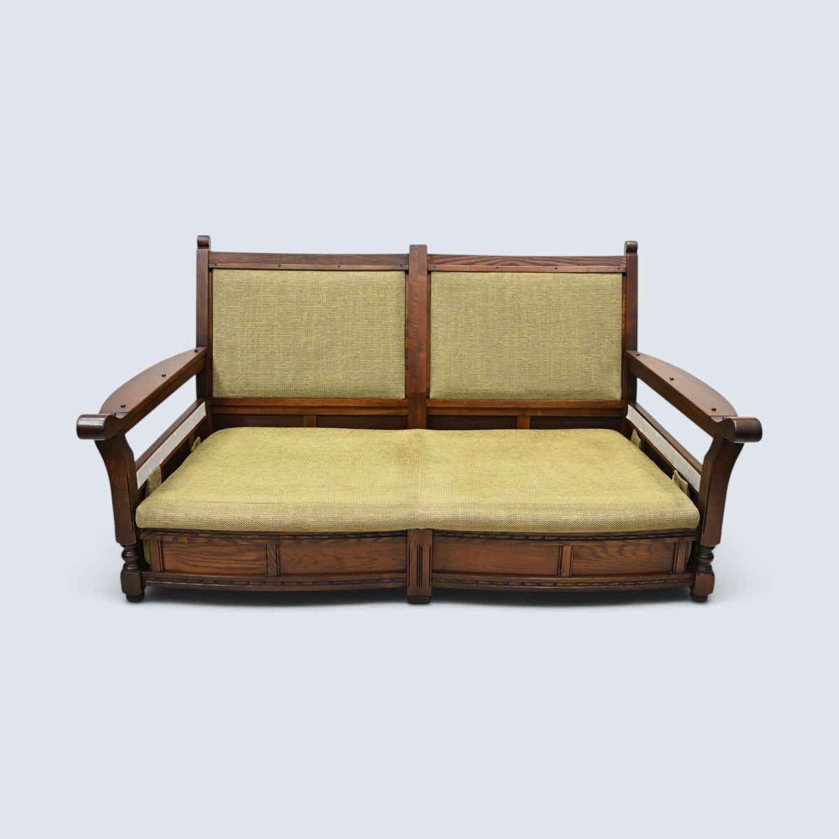 Old Charm Large Sofa 3str Tudor Brown Model 2406 Roxburgh FREE UK Delivery*