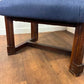 Georgian Mahogany Throne Arm Chair - From Ruthin Court House