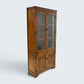 Old Charm Bookcase Display Cabinet Light Oak Finish EXC Clean FREE UK Delivery*