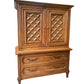 Vintage mid century Maple linen cupboard drawers by Thomasville