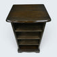 Ercol CD DVD Storage Cabinet Shelving Adjustable Shelves Dark FREE UK Delivery