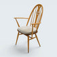 4 Ercol Swan Bow Back Dining Chairs Windsor Bow Light Finish FREE UK Delivery*