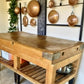 Original a large Butcher Block Utility Unit
