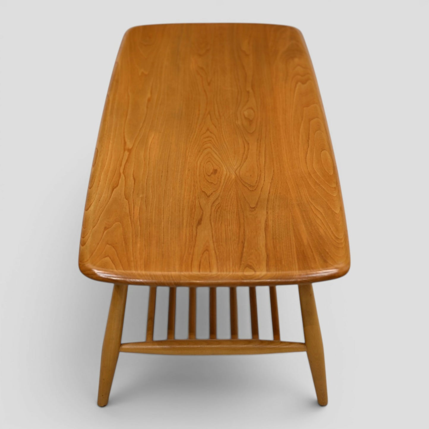 Ercol Occasional/Coffee Table Slatted Magazine Shelf #459 Light FREE Delivery*