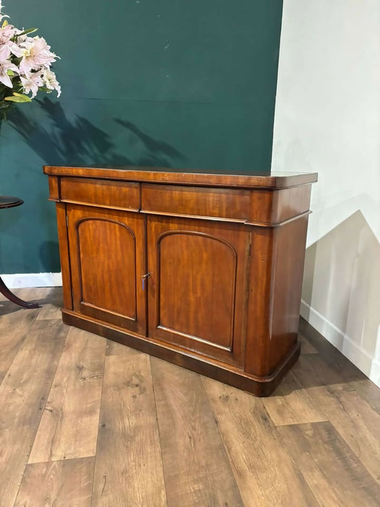 Victorian mahogany chiffonier features cc