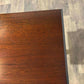 Vintage Reproduction Mahogany Rectangular Tripod Table with Single Drawer