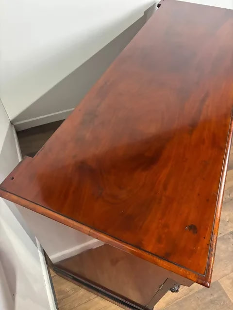Large Victorian Flame Mahogany Sideboard
