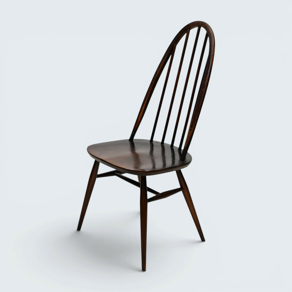 4 Ercol Dining Chairs Quaker Bow Back Retro Traditional Finish FREE UK Delivery*